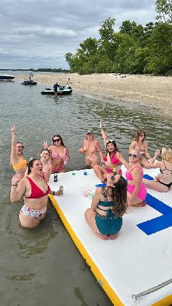 floating island party cruise